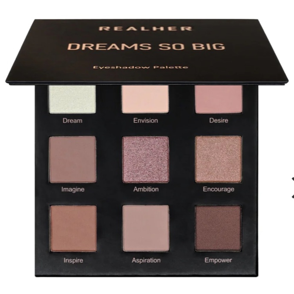 Real HER Dreams Do Big Eyeshadow Palette NWT